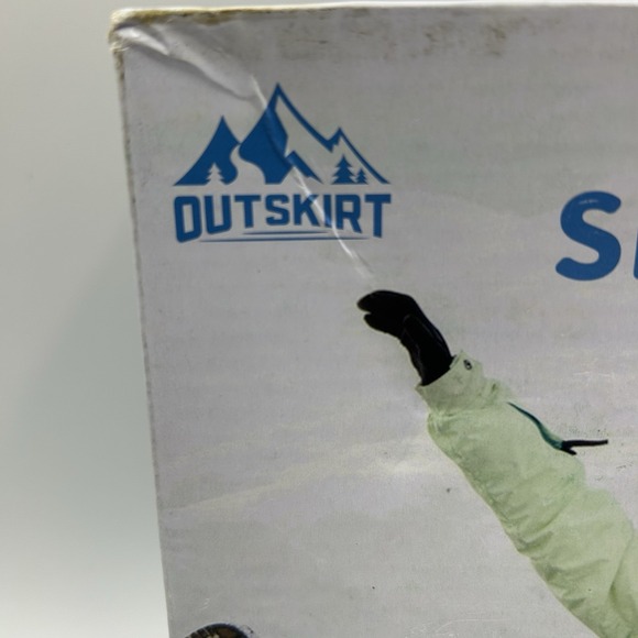 Brand New Outskirt Blue & White Snow Tube 31.5" x 31.5" x 7.8" Model YX-ST01-S‎ - Picture 3 of 10